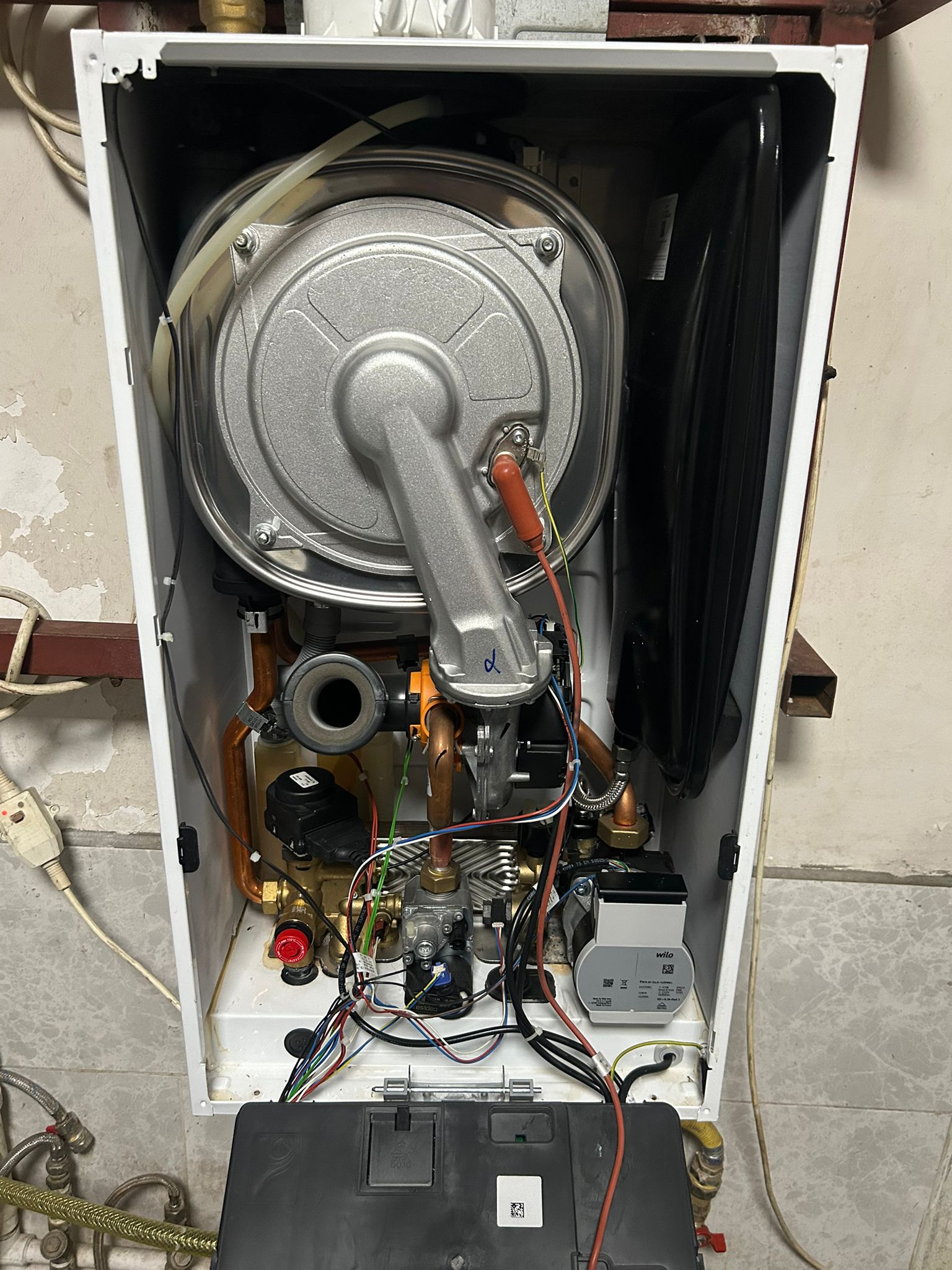 Kombi bakımı öncesi ve sonrası